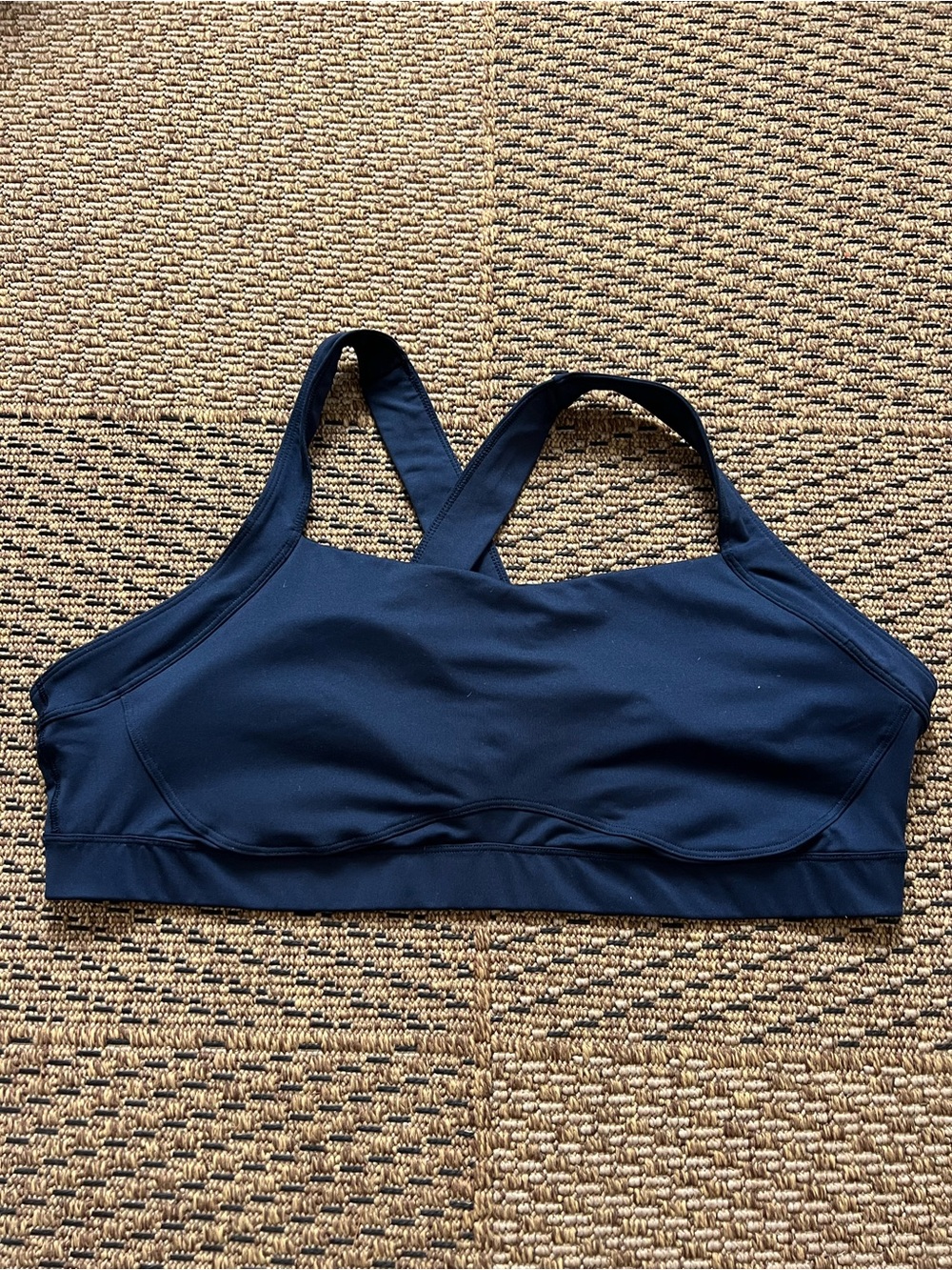 Old Navy 2-Pack Plus Size 3X High Support Sports Bras Navy Black - Picture 2 of 5